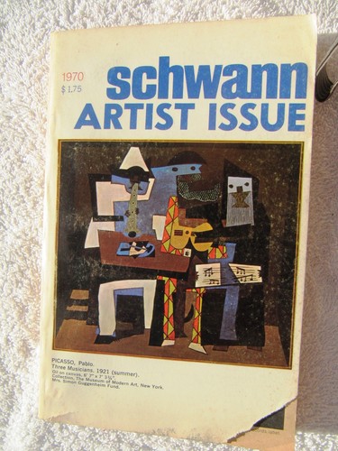 SCHWANN KÜNSTLERAUSGABE 1970 Katalog Klassische Schallplatten Oper Dirigent Cello Violine