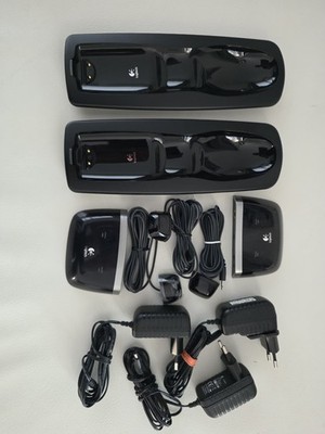 Logitech 2x IR Blaster, 2x Ladeschale, 3xLogitech IR Mini Remote Blaster Emitter