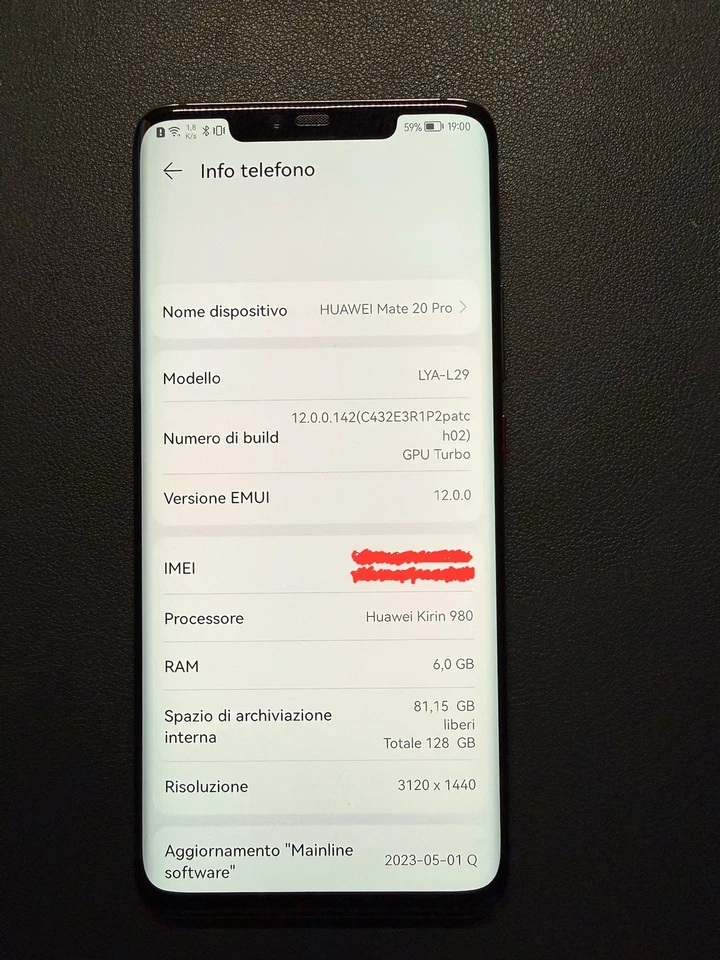 Huawei Mate 20 Pro - 128GB + SD 128gb - Immagine 4 di 4
