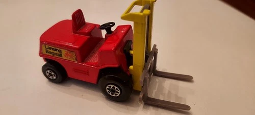 1972 Vintage Lesney Matchbox SuperFast #15 Fork Lift Truck Lansing Bagnall 334