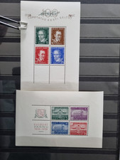 Briefmarken,2 Blöcke Estland,EESTI POST,1938 ,1939 postfrisch