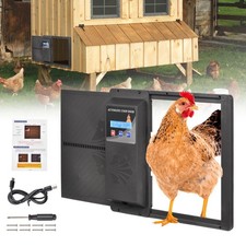 Battery/Electric Automatic Chicken Coop Door Opener With Timer