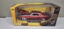 Jada Dub City Old Skool 1963 Red Thunderbird 1:24 Diecast Model - New In Box