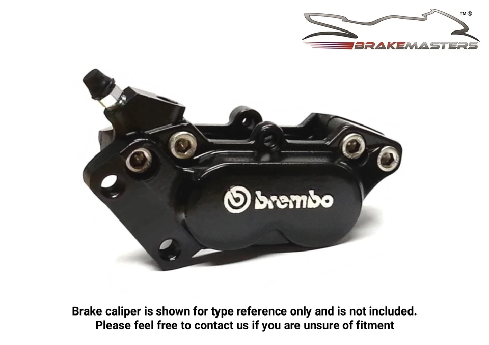 Ducati 907 ie 1991 front brake caliper stainless steel piston set SPORT TOURING - Imagem 3 de 4