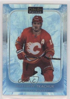 2021-22 O-Pee-Chee Platinum Arctic Freeze 55/99 Matthew Tkachuk #198 0i47