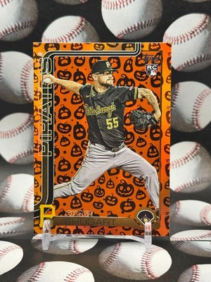 2025 Topps Update Series - Chase Shugart #US47 Jack-O'-Lantern Foil (RC)