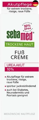BESUCHE DEN SEBAMED-STORE sebamed Trockene Haut Fusscreme Urea Akut 10% 100 ml, lindert spürbar Juckreiz,