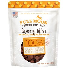 All Natural Human Grade Dog Treats, Essential Chicken Savory Bites, 16 Ounce