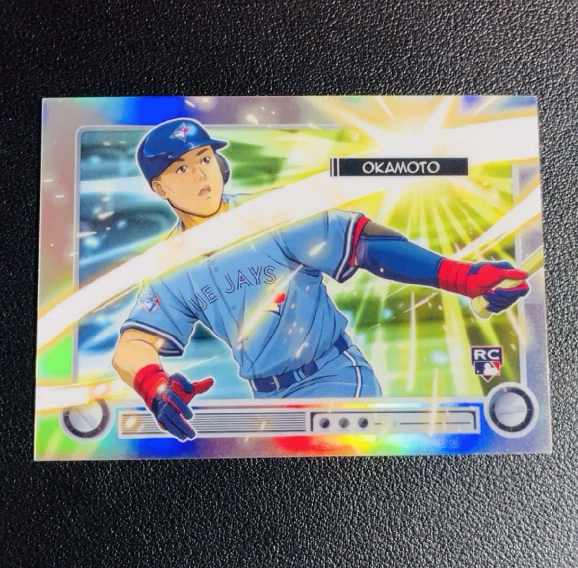 2026 Topps Bowman Anime Kazuma Okamoto BA-17 Anime SSP RC- Blue Jays- ROOKIE 🔥