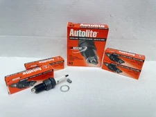 NEW Box of 4 Autolite Copper Core Spark Plugs #63