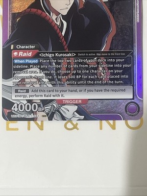 Union Arena: Bleach - Ichigo Kurosaki (SR) - UE01BT/BLC-1-041 | eBay