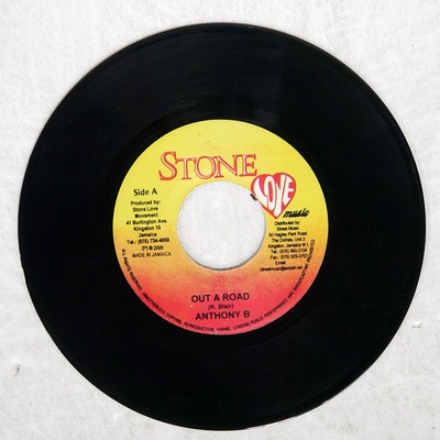 ANTHONY B. OUT A ROAD / SH STONE LOVE MUSIC NONE Jamaica 7