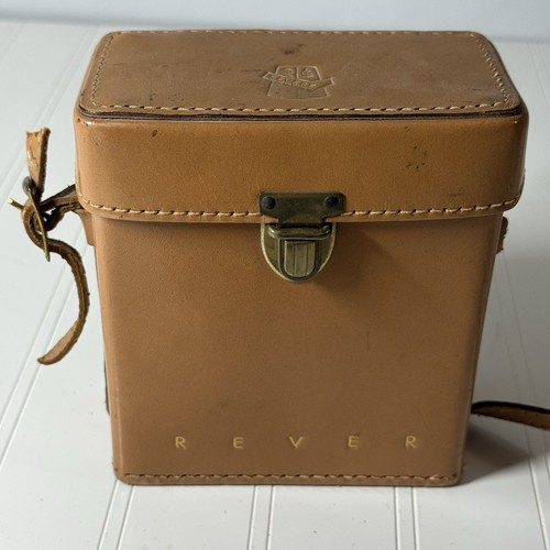 Vintage Revere 8 Model 40 8mm Wind Up Magazine Cine Movie Camera Case Film Works - Picture 13 of 22