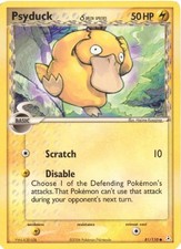 Pokemon Card - Holon Phantoms 81/110 - PSYDUCK [Delta Species](common) - NM