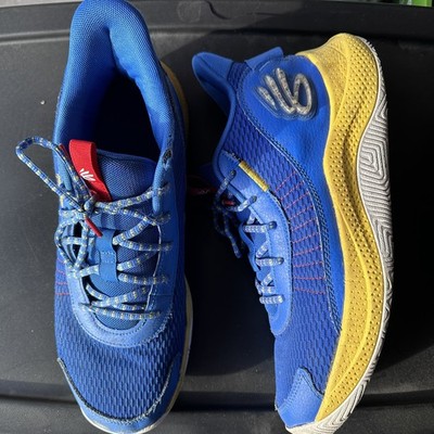 Under Armour Curry 3Zero Royal White Basketball Sneaker street Shoe mens sz 12.5