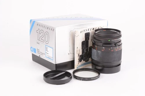 Hasselblad 120mm f/4 CF Zeiss Makro-Planar T* Lens w/UV-Sky MC Filter #Z-25786