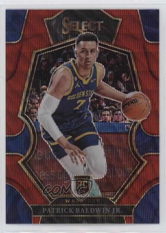 2022 Panini Select Premier Level Red Wave Prizm Patrick Baldwin Jr Rookie RC t4l