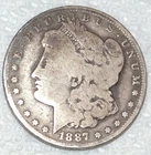 1887-O Morgan Silver Dollar Full Rim Good New Orleans Mint