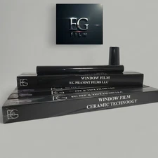 EG FILM WINDOW FILMS - 20" x 100 Ft Roll - 35% 2 Ply Window Tint NANO CERAMIC HD