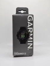Garmin Forerunner 55 Black Bluetooth Wireless GPS Running Smartwatch