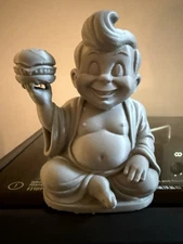 Bob's Big Boy Buddha - 3D Printed Sculpture - 4” Tall - Fast Food Mascot