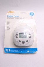 GE Indoor Plug-In 7-Day Digital Timer White