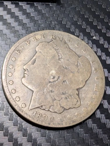 1890-CC Morgan Silver Dollar Coin!