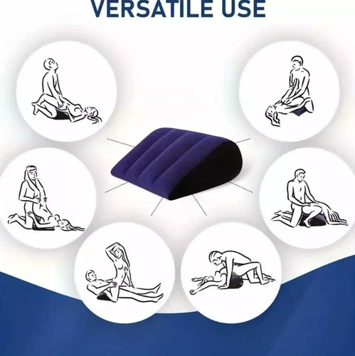 Sex Pillow Position Enhancer Wedge Bondage Furniture Cushion Couples Love Seat - Picture 10 of 24