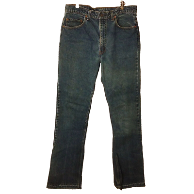 Vintage 80s Levi's USA-made 517xx Bootcut Denim Jeans Lady-34x34