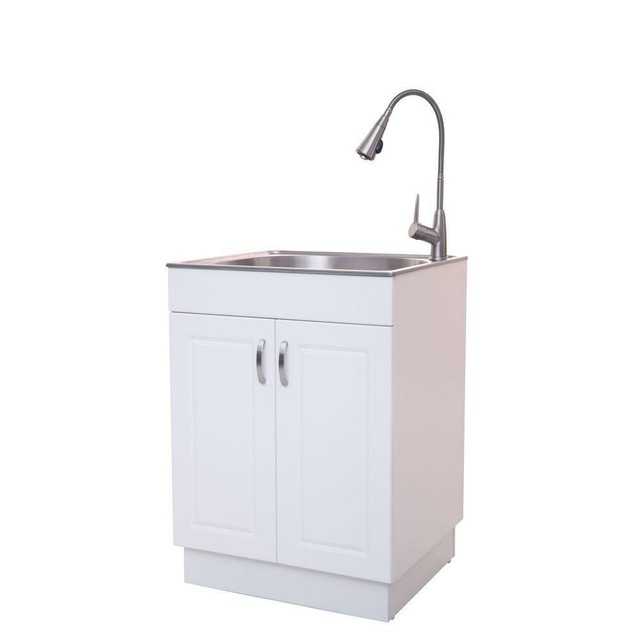 Glacier Bay All-in-One Stainless Steel Laundry/ Utility ...