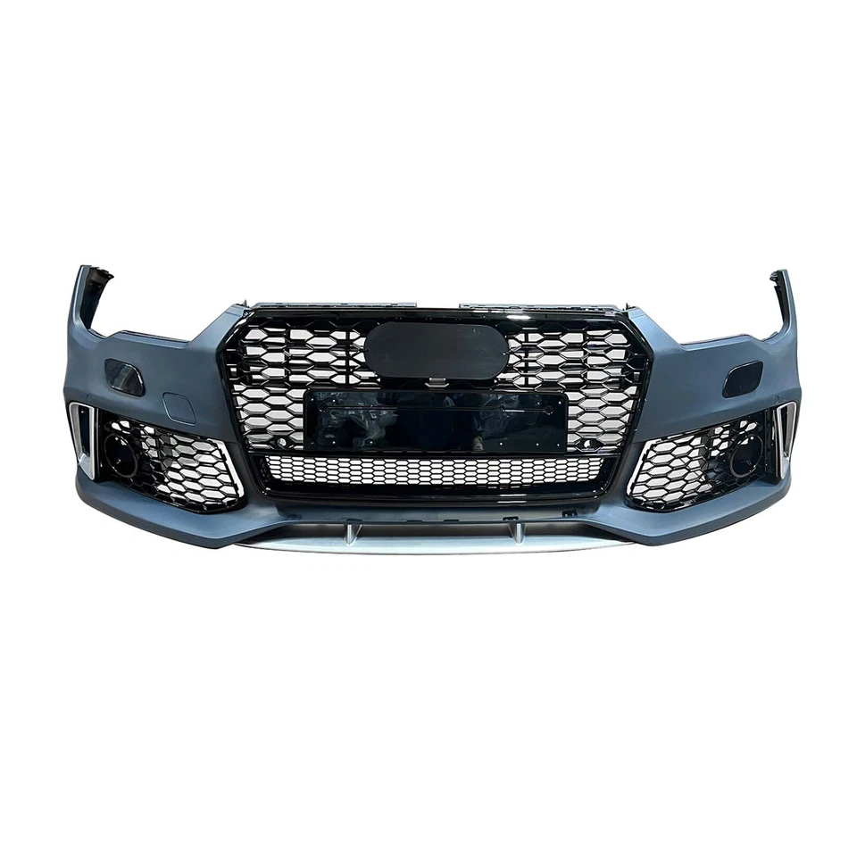 Front Bumper Cover Set For 2016-2018 Audi A7 S7 Standard To RS7 Renn Sport Style - Imagem 2 de 4