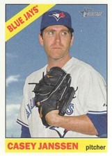 2015 Topps Heritage #77 Casey Janssen Toronto Blue Jays