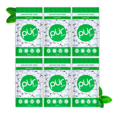 Gum  Aspartame Free Chewing Gum  100 Xylitol  Natural Spearmint Flavored ...