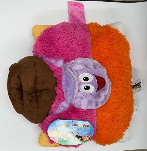 NWT - Nickelodeon Dora The Explorer Pillow Pet Pee Wees 11" Plush Pillow - Picture 5 of 8