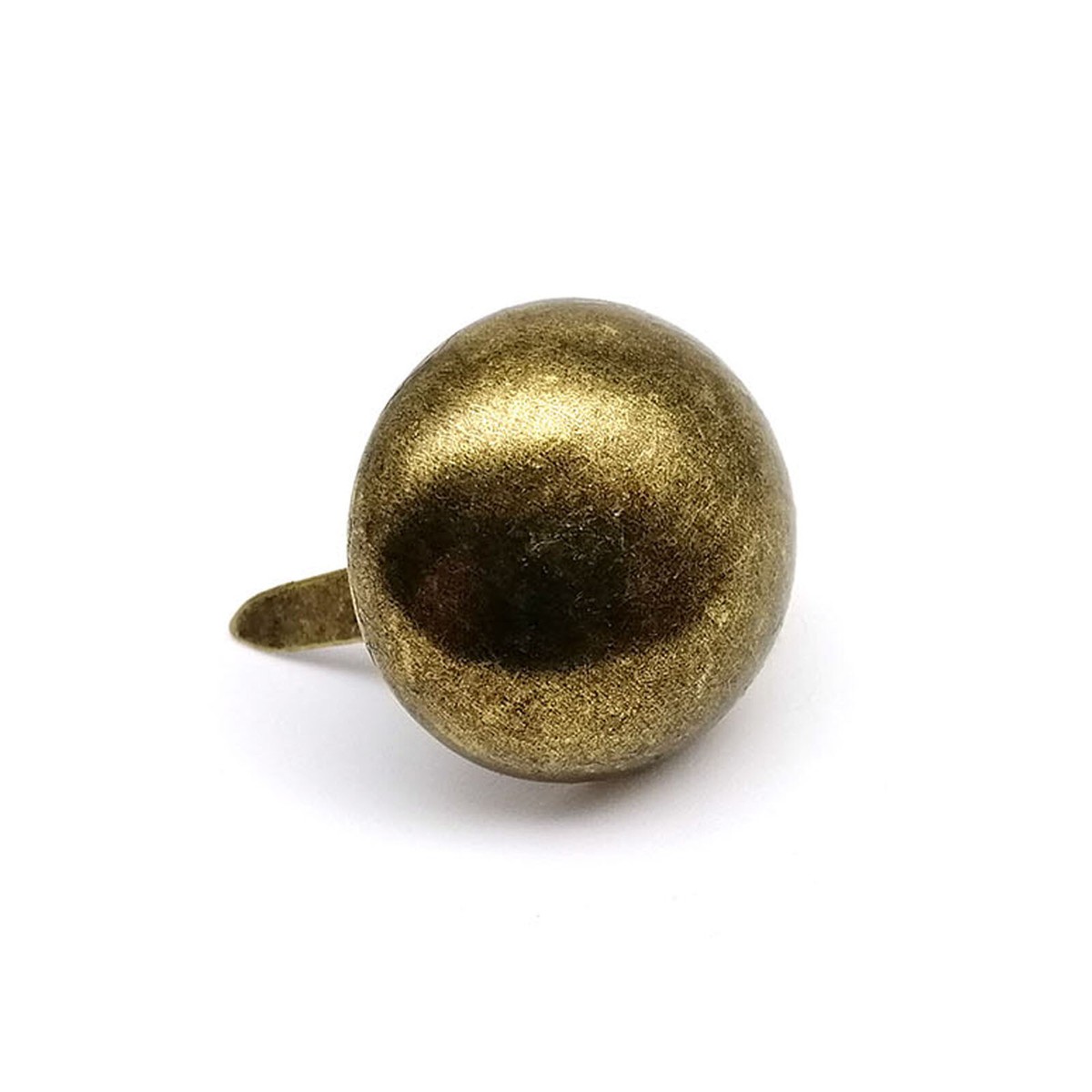 50 Pezzi Da 6 Mm A 20 Mm Piedi A Due Gambe Forato Rivetto Chiodo A Punta Per Borsa Artigianale In Pelle Fondo Borsa Proteggere Lavoro Manuale Fai Da Te-dorato, Diametro Testa - Foto 2