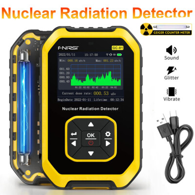 Digital Dosimeter Meter β γ X-ray Test Nuclear Radiation Detector Geiger Counter