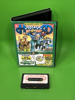 COMMODORE 64 BLAGGER GOES TO HOLLYWOOD getestet + Garantie GÜNSTIGSTES AUF EBAY C64