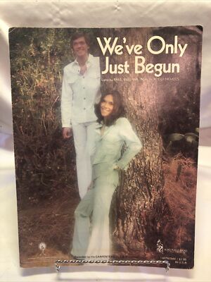 Vintage 1972 The Carpenters - We've Only Just Begun | eBay