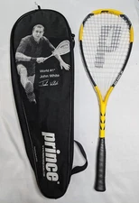 Prince Force 3 F3 Energy Squash Racquet John White Starter W/ Carrying Case Bag