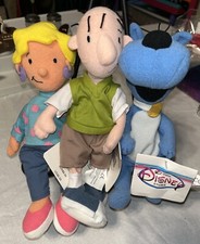 Disney Store Doug Patti Pork Chop Bean Bag Plush Babies Set of 3