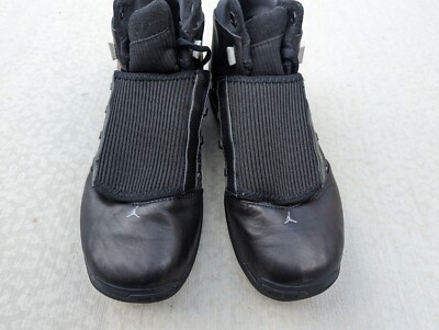 NIKE AIR JORDAN 17 BLACK SILVER W SUITCASE sz 10.5 iv i max