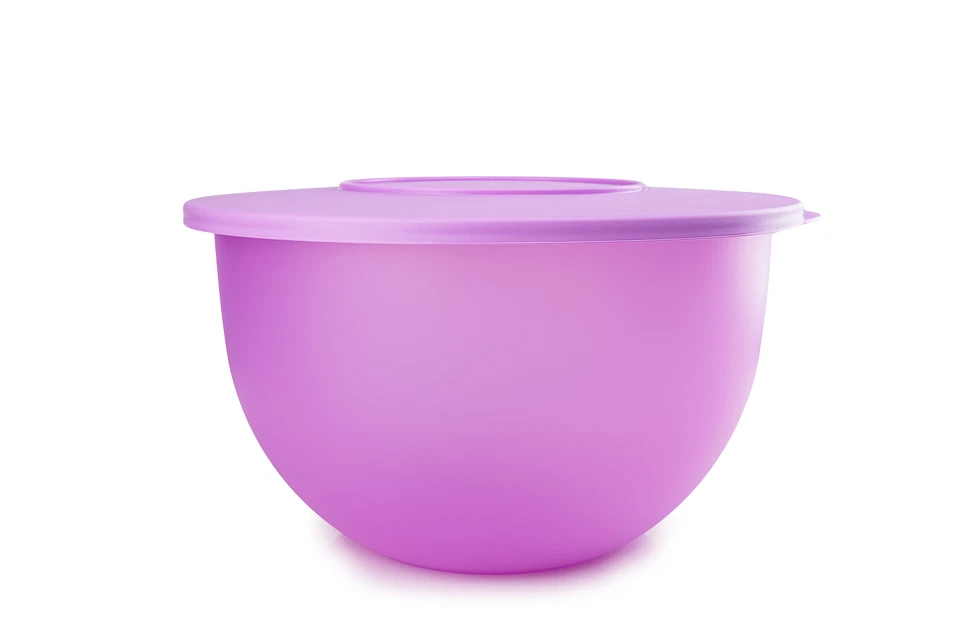 Tupperware Junge Welle Schüsesl 4,3 L lila Salatschüssel