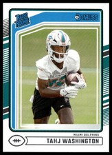 2024 Panini Donruss NFL Tahj Washington Rated Rookie RC #346