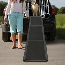 Foldable Pet Stair for Dog and Cat Portable Pet Travel Ladder Supports 165.35lbs