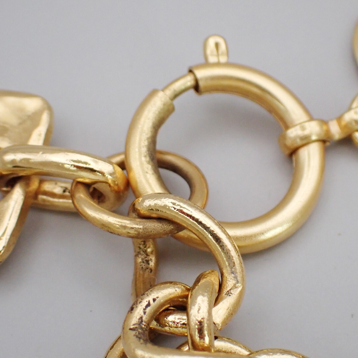 CHANEL Logo 31 Rue Cambon Charm Chain Bracelet Gold France