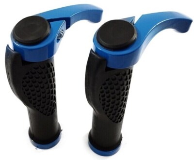 Fahrrad Lenkergriffe Fahrradgriffe Gummi Griffe Schraubgriffe Blau Für Commencal