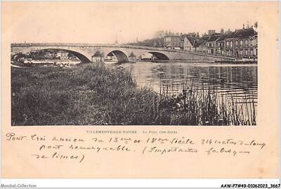 AAWP7-49-0620 - VILLENEUVE-SUR-YONNE - Die Brücke - Rechtes Ufer