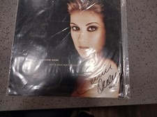 Celine Dion Autograghed Flat