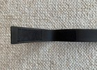 prada leather belt ring buckle black size 38/95 PRCU 214 — photo 3