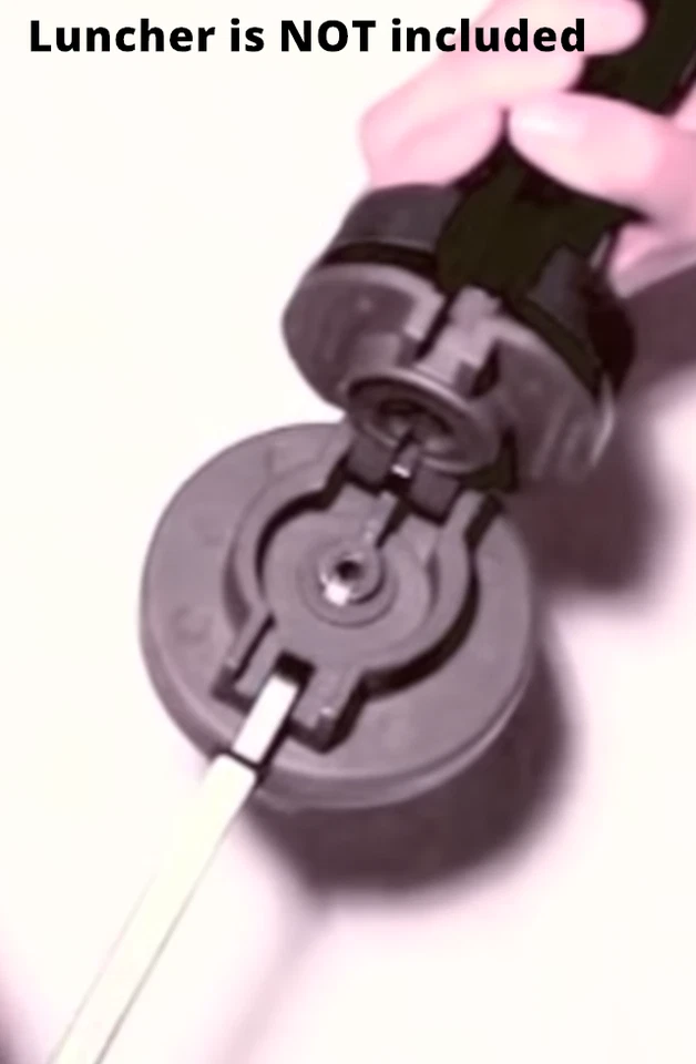 200 cargas rojas de nivel 5 para lanzador ficticio de contaminación de perros/sistemas DT, largo alcance 200' Foto 2 de 4